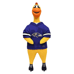 Baltimore Ravens Team Rubber Chicken Toy