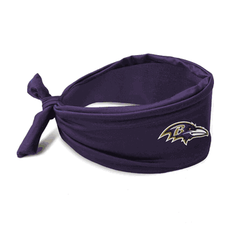 Baltimore Ravens Tieback Headband -
