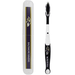 Baltimore Ravens Toothbrush and Travel Case