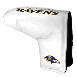 Baltimore Ravens Tour Blade Putter Cover (White)
