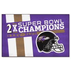 Baltimore Ravens Ulti-Mat Rug - 5ft. x 8ft.