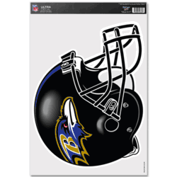 Baltimore Ravens Ultra Decal 11in x 17in -  Helmet