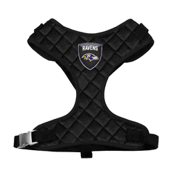 Baltimore Ravens Velvet Pet Harness - Medium