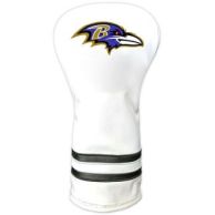 Baltimore Ravens Vintage Driver Headcover (White)