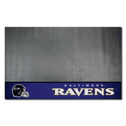 Baltimore Ravens Vinyl Grill Mat - 26in. x 42in.