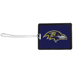 Baltimore Ravens Vinyl Luggage Tag
