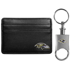 Baltimore Ravens Weekend Wallet & Valet Key Chain