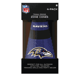 Baltimore Ravens Zone Cones 4 Pack