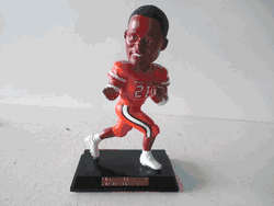 Barry Sanders Oklahoma State Cowboys "Trophy Pose" COLLEGE LEGENDS FIGURE #7 Bobble Head Doll #/200  <font color="RED"><B>Exclusive to Carroll's Sports Cove</b></font>
