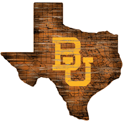 Baylor Bears 12" Mini Roadmap State Sign