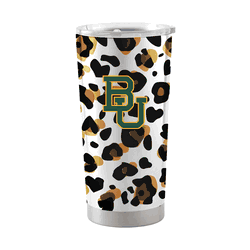 Baylor Bears 20oz Neutral Leopard Stainless Steel Tumbler