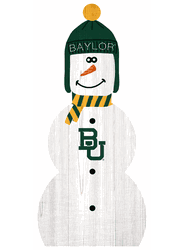 Baylor Bears 31" Snowman Leaner