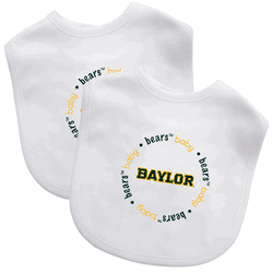 Baylor Bears Baby Bibs 2-Pack