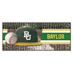 Baylor Bears Baseball Runner Rug - 30in. x 72in.