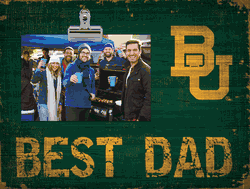 Baylor Bears Best Dad Clip Frame