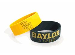 Baylor Bears Bracelets - 2 Pack Wide