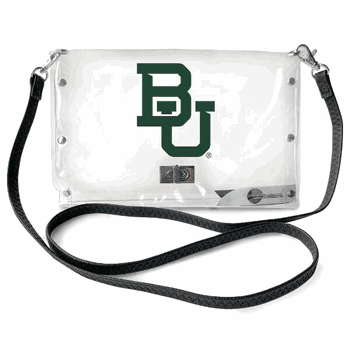 Baylor Bears Clear Envelope Purse STRAP