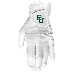 Baylor Bears Cool mesh with cabretta leather - one size - mens left