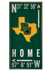 Baylor Bears Coordinate 6x12 Sign