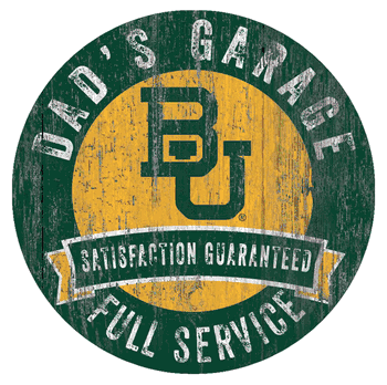 Baylor Bears Dad's Garage Sign