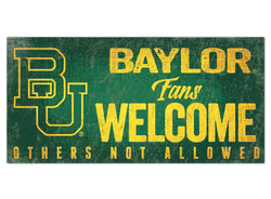 Baylor Bears Fans Welcome Sign