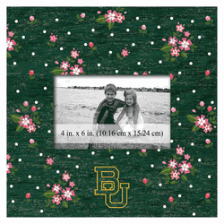 Baylor Bears Floral 10x10 Frame