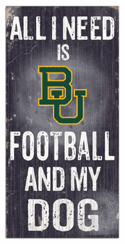 Baylor Bears Football and My Dog Sign