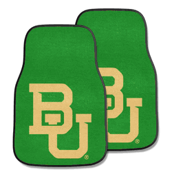 Baylor Bears Front Carpet Car Mat Set - 2 Pieces
