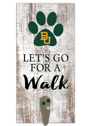 Baylor Bears Leash Holder 6x12 Sign