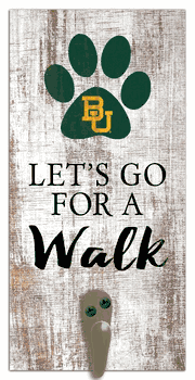 Baylor Bears Leash Holder 6x12 Sign