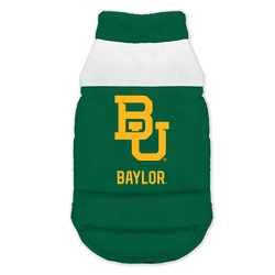 Baylor Bears Pet Parka Puff Vest Large