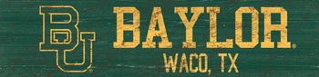 Baylor Bears Team Name Sign