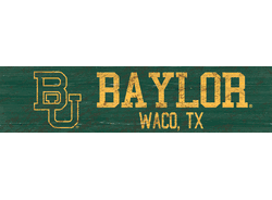 Baylor Bears Team Name Sign