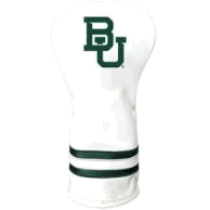 Baylor Bears Vintage Driver Headcover (White)