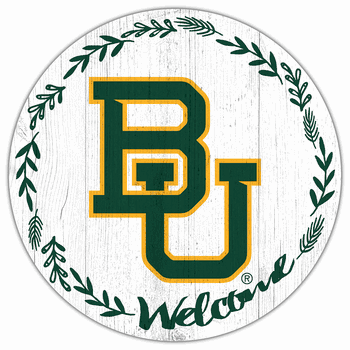 Baylor Bears Welcome 12in Circle