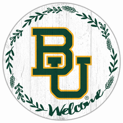 Baylor Bears Welcome 12in Circle