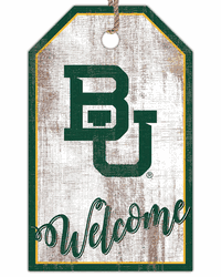 Baylor Bears Welcome Team Tag 11x19 Sign