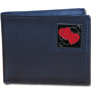 Bi-fold Wallet - Double Heart