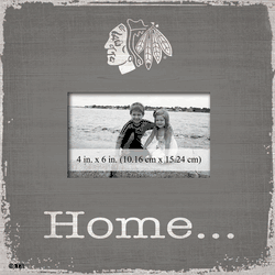 Blackhawks Home Picture Frame