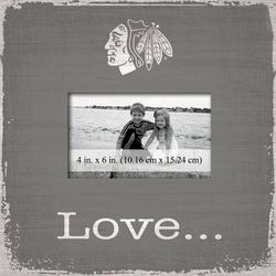 Blackhawks Love Picture Frame