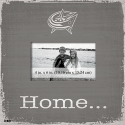 Blue Jackets Home Picture Frame