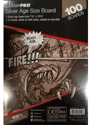 Boards - Silver 7 1/8" x 10 1/2" (100 per pack)