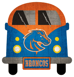 Boise State Broncos 12" Team Bus Sign