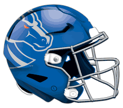 Boise State Broncos Authentic Helmet Cutout 24"