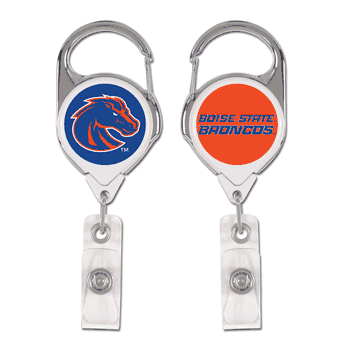 Boise State Broncos Badge Holder Premium Retractable