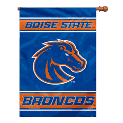 Boise State Broncos Banner 28x40 House Flag Style 2 Sided CO
