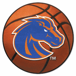 Boise State Broncos Basketball Rug - 27in. Diameter
