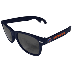 Boise State Broncos Beachfarer Bottle Opener Sunglasses, Dark Blue