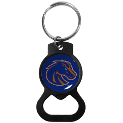 Boise State Broncos Bottle Opener Key Chain, Black