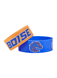 Boise State Broncos Bracelets - 2 Pack Wide